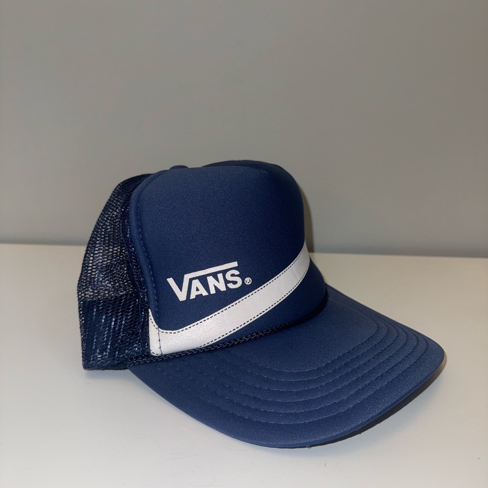 VANS Otto Collection Blue Trucker SnapBack Hat